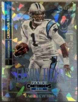 Cam Newton [Cracked Ice Ticket] #64