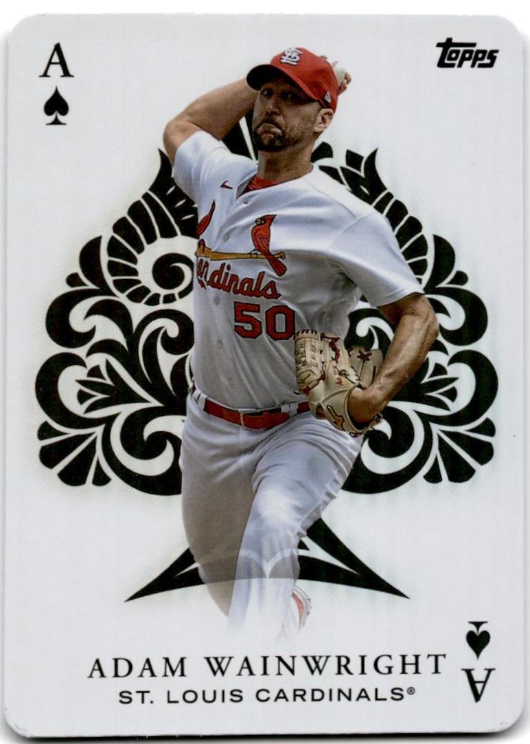Adam Wainwright #AA-66 Baseball Cards 2023 Topps Update All Aces