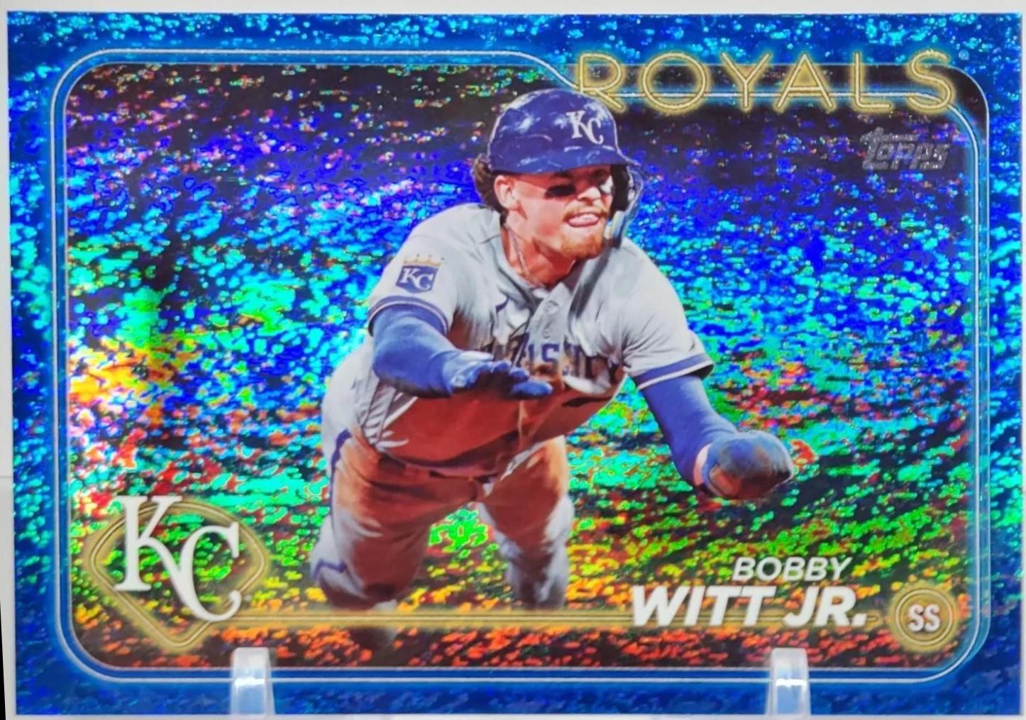 Bobby Witt Jr. [Blue Holofoil] #254 Prices | 2024 Topps | Baseball