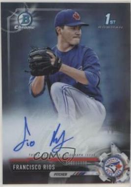 Francisco Rios #CPA-FR 2017 Bowman Prospect Autographs Baseball