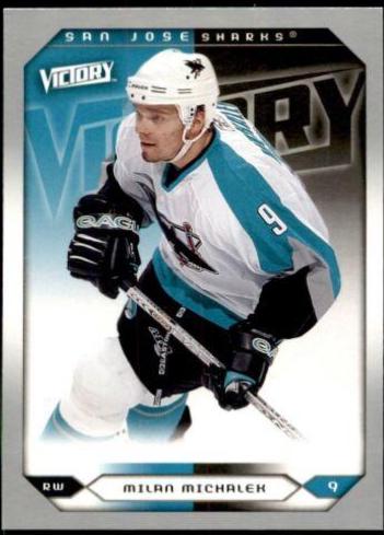 Milan Michalek Hockey Cards 2005 Upper Deck Victory