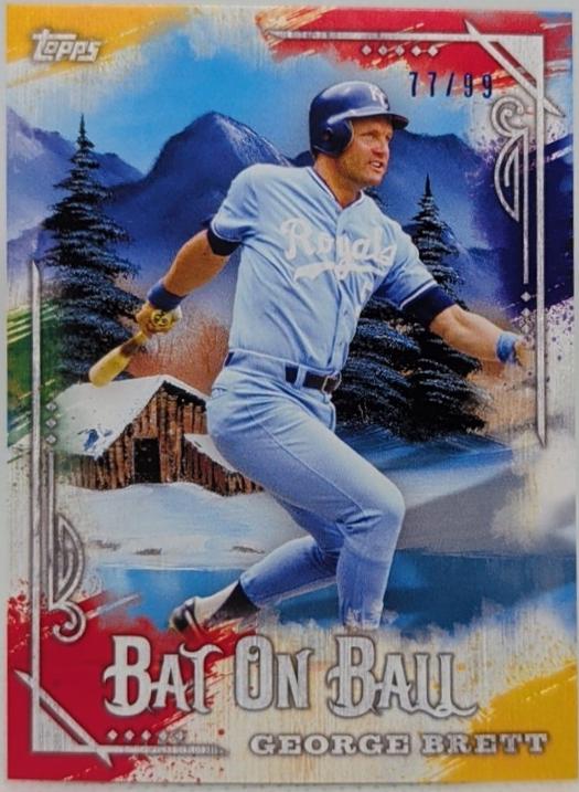 George Brett [Paint Splatter] #BOB-19