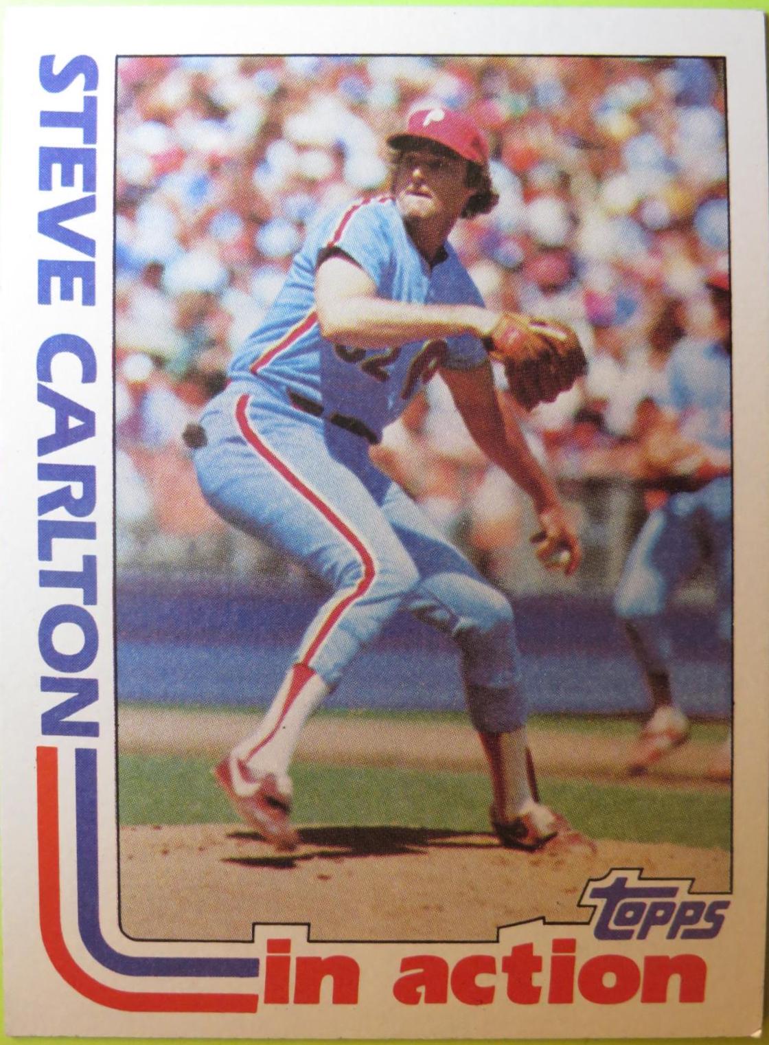 1982 Topps Steve Carlton #481 card