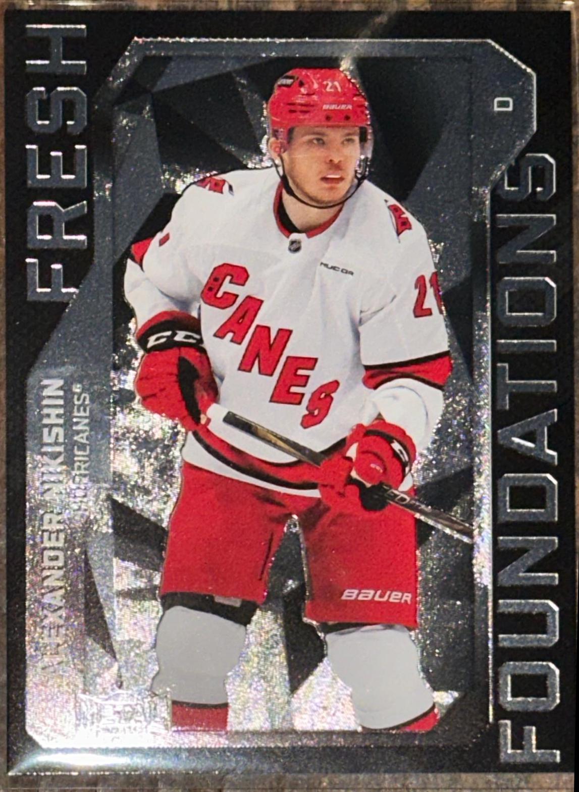 Alexander Nikishin #FF-25 2025-26 SkyBox Metal Universe Hockey Fresh Foundation