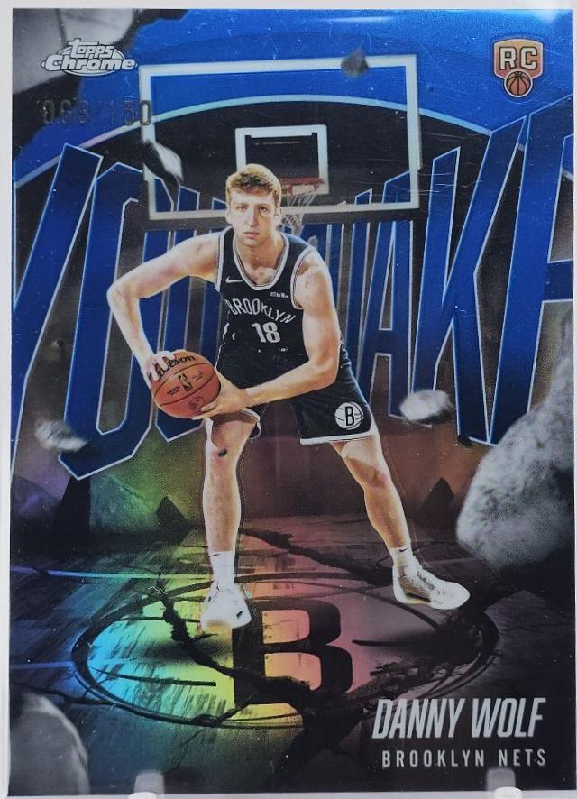 Danny Wolf [Refractor Blue] #YQ-8