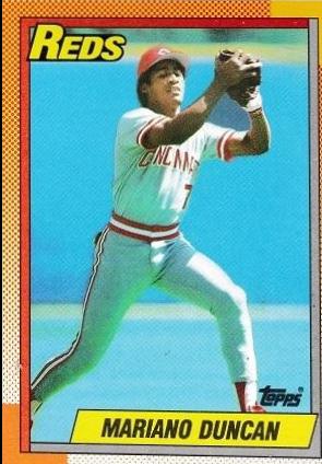 Mariano Duncan #234 Baseball Cards 1990 Topps