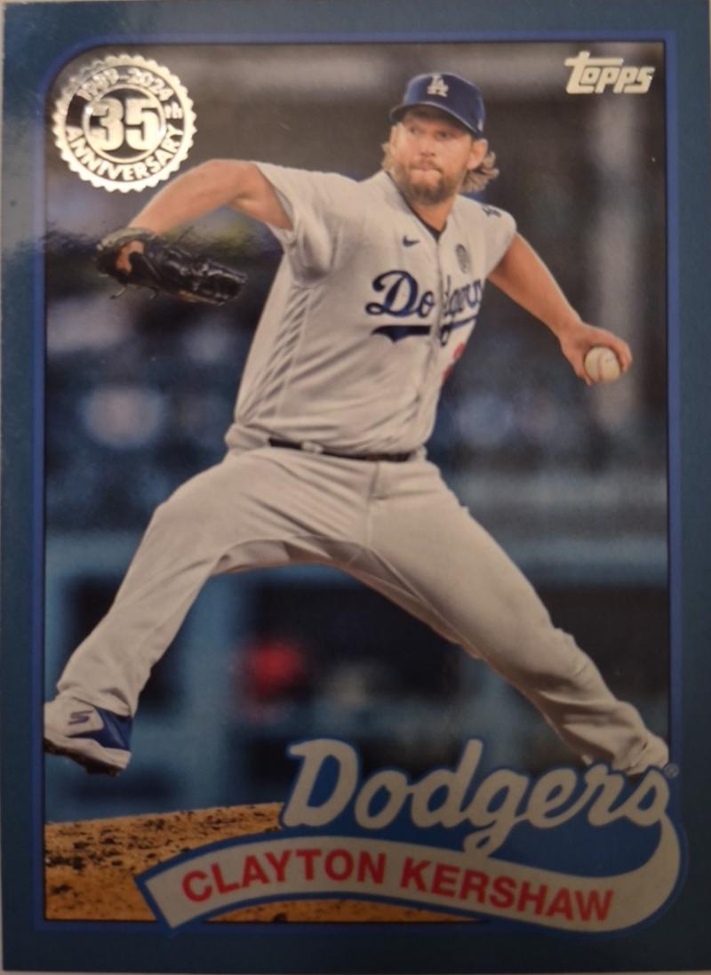 Clayton Kershaw [Blue] #89B-57