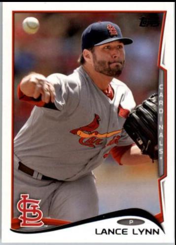 Lance Lynn #5 Baseball Cards 2014 Topps