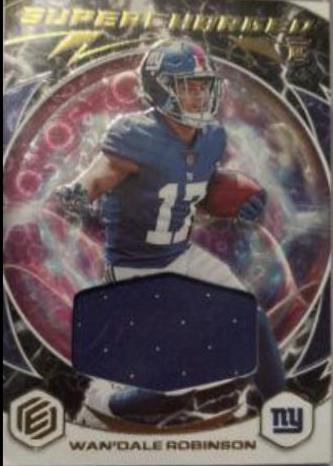 Wan'Dale Robinson #SC-19 Football Cards 2022 Panini Elements Supercharged