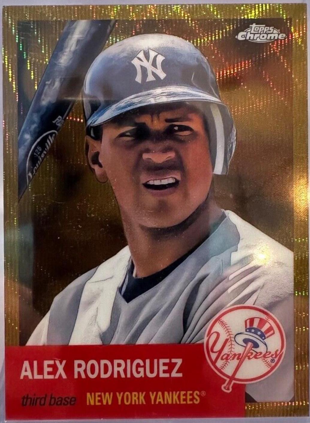 Alex Rodriguez [Gold Refractor] #226