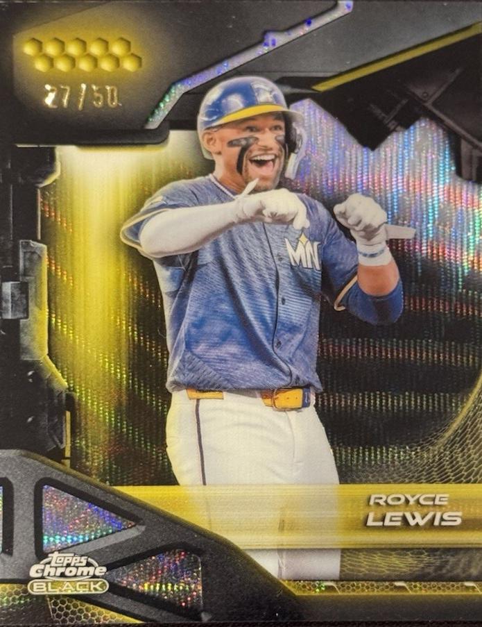 Royce Lewis [Gold Wave Refractor] #183