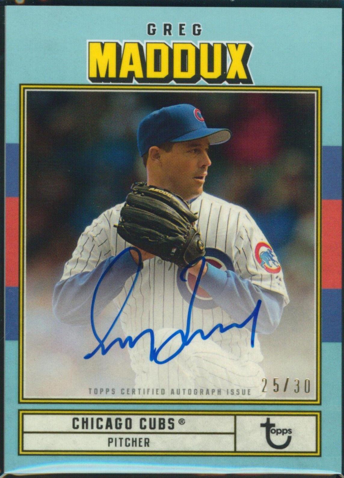 Greg Maddux [Blue] #AC-GM
