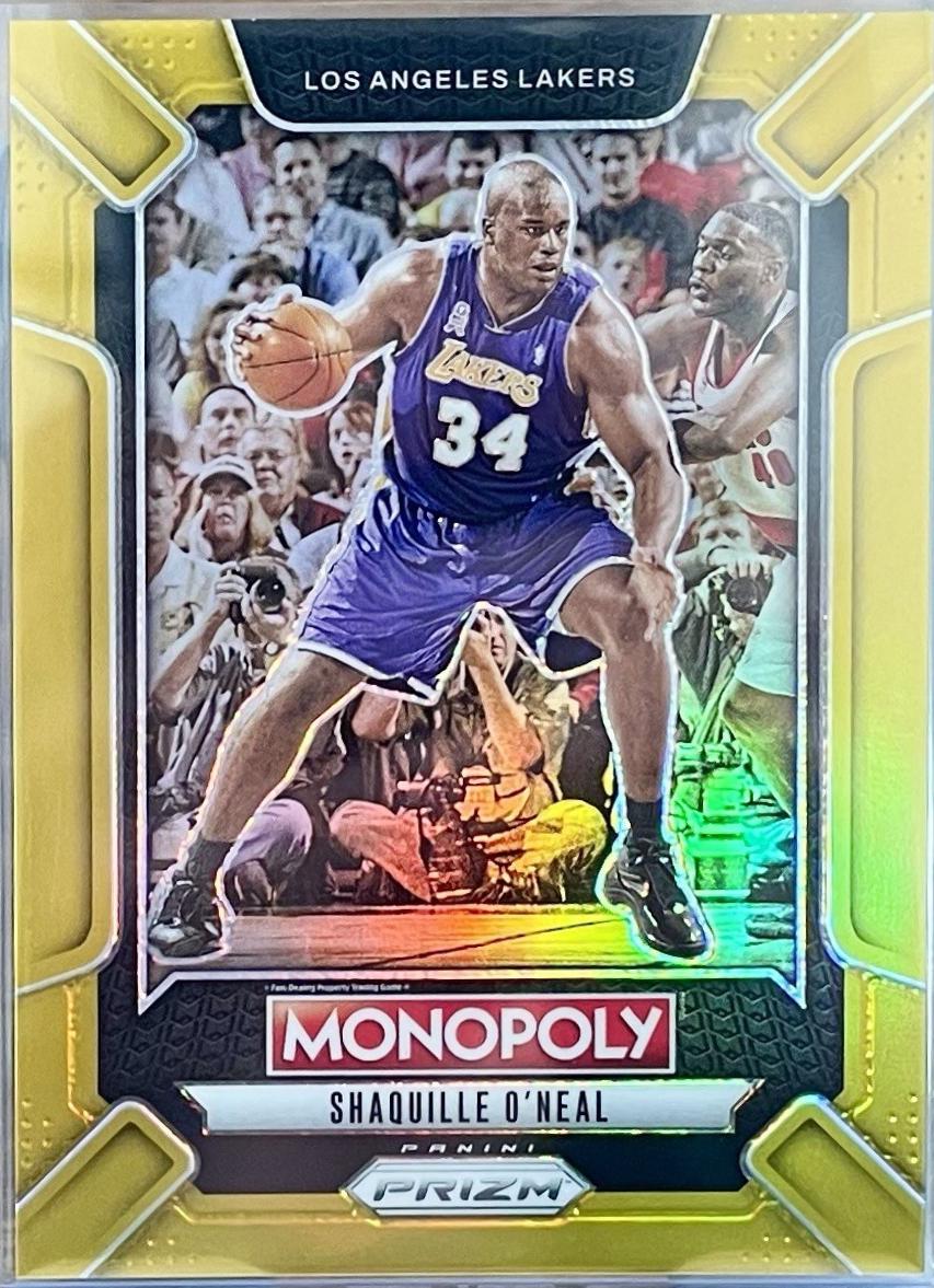 Shaquille O'Neal [Gold] #LEG2 Prices | 2024 Panini Prizm Monopoly