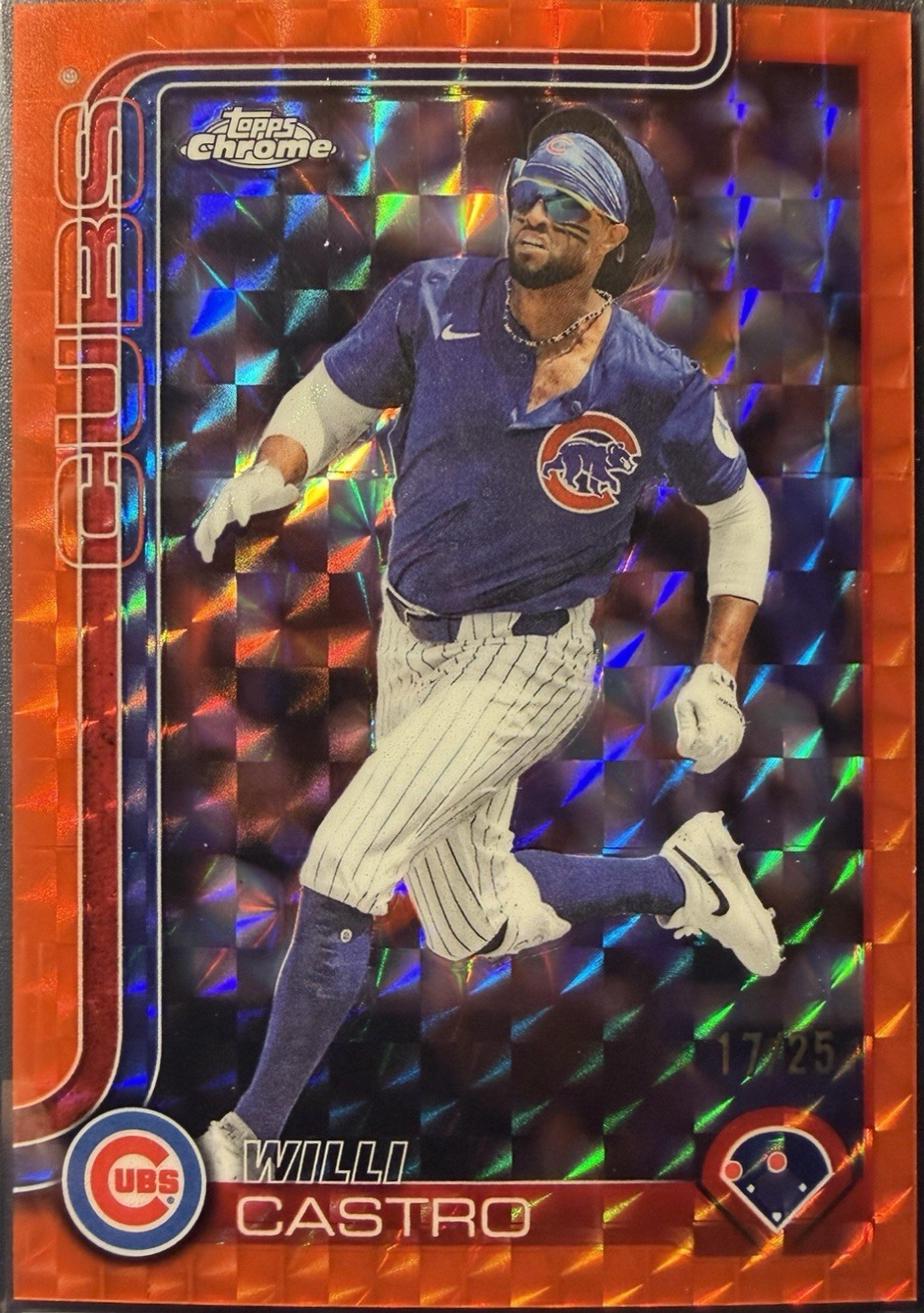 Willi Castro [Orange Geometric Refractor] #USC67