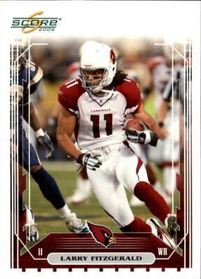 Larry Fitzgerald #4 Football Cards 2006 Panini Score