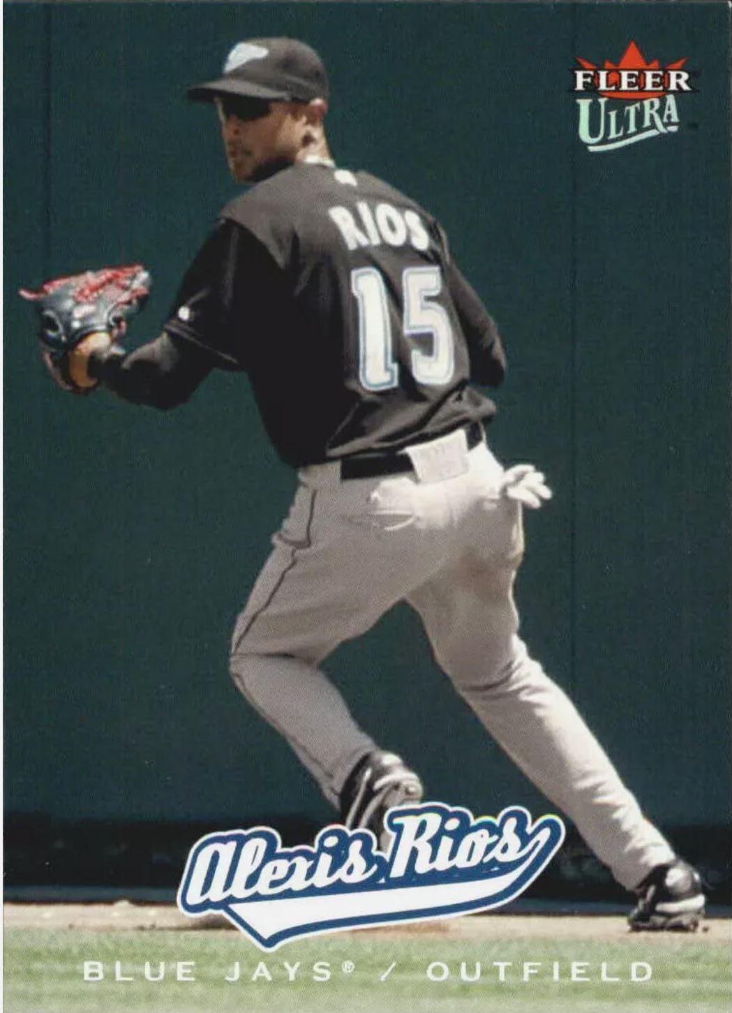 Alexis Rios #53 Baseball Cards 2005 Fleer Ultra