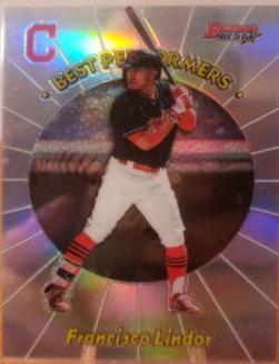 Francisco Lindor #FL Baseball Cards 2018 Bowman's Best 1998 Performers