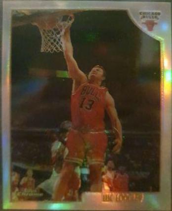 Luc Longley #18 Basketball Cards 1998 Topps Chrome