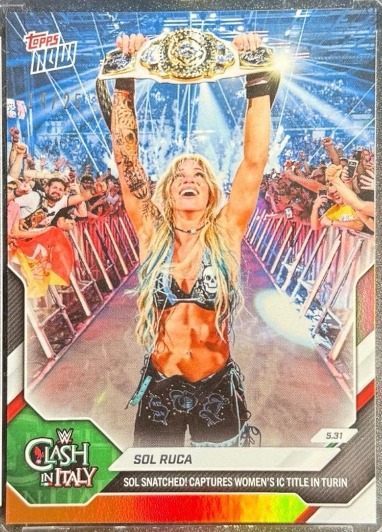 Sol Ruca [Orange] #62 Prices | 2026 Topps Now | Wrestling Cards