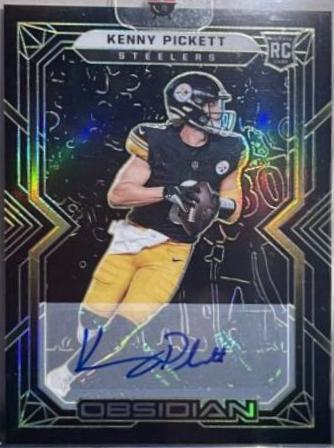 Kenny Pickett #104 2022 Panini Obsidian Football