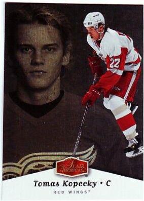 Tomas Kopecky #39 Hockey Cards 2006 Flair Showcase