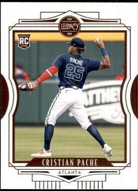 Cristian Pache #19 Baseball Cards 2021 Panini Chronicles Legacy