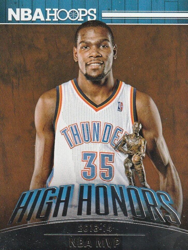 Kevin Durant #4 Basketball Cards 2014 Panini Hoops High Honors