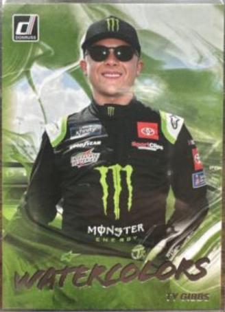 Ty Gibbs #W-TG Racing Cards 2023 Panini Donruss NASCAR Watercolors