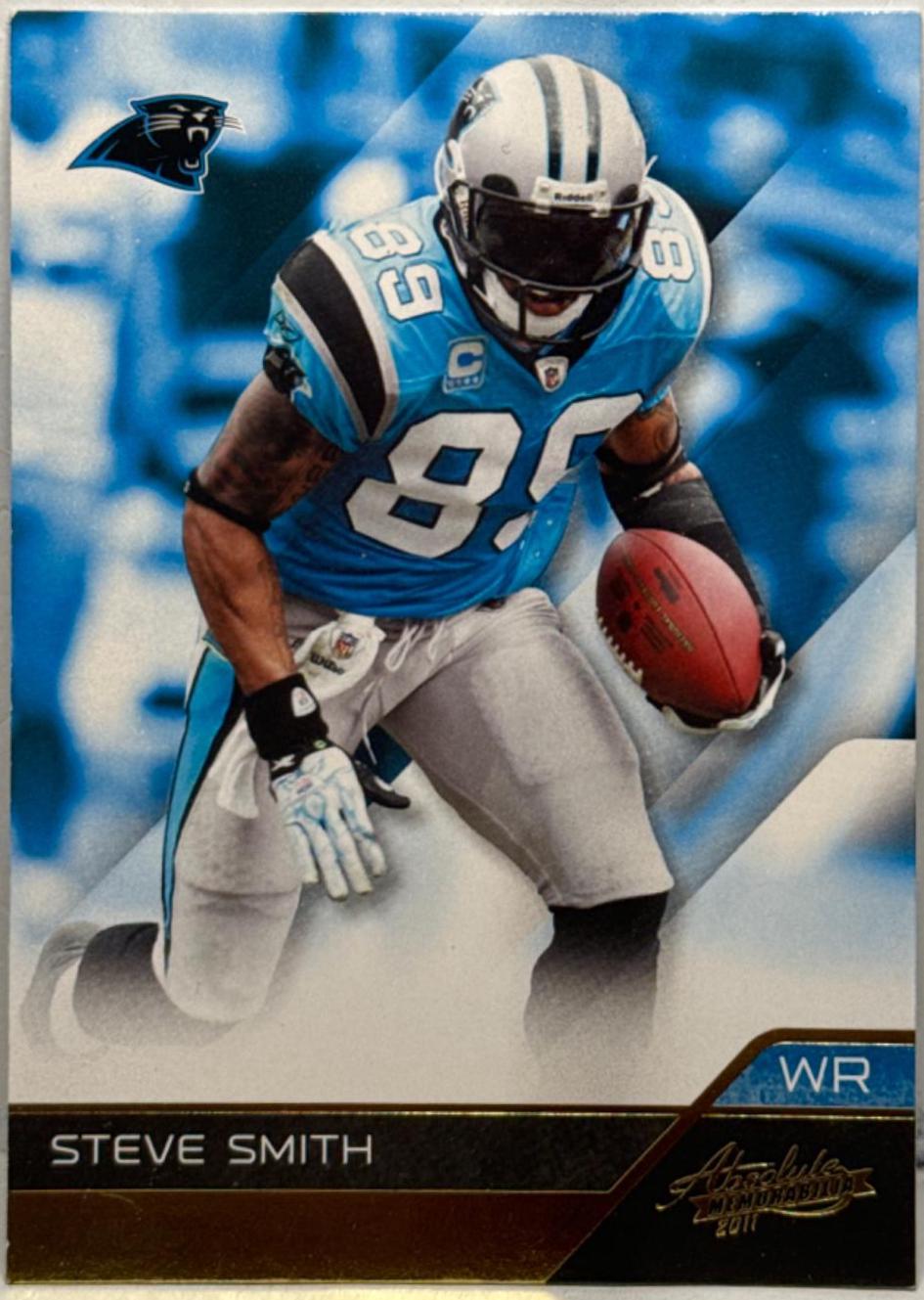 Steve Smith #17 Football Cards 2011 Panini Absolute Memorabilia