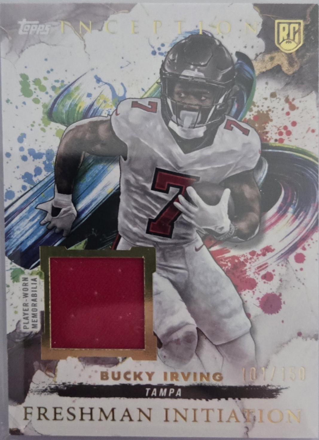 Bucky Irving #FI-1 Football Cards 2024 Topps Inception Freshman Initiation