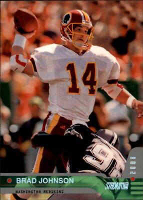 Brad Johnson #6 Football Cards 2000 Stadium Club