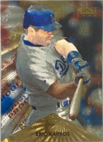 eric karros #25 Baseball Cards 1996 Pinnacle Starburst