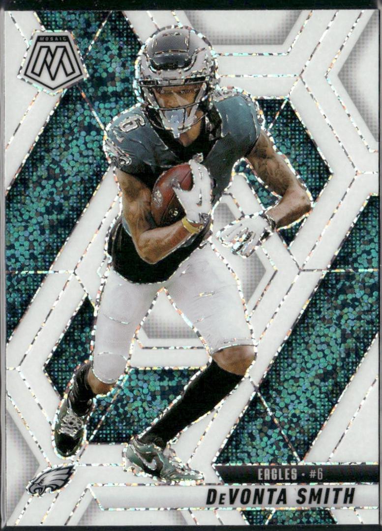 DeVonta Smith [White Sparkle] #119