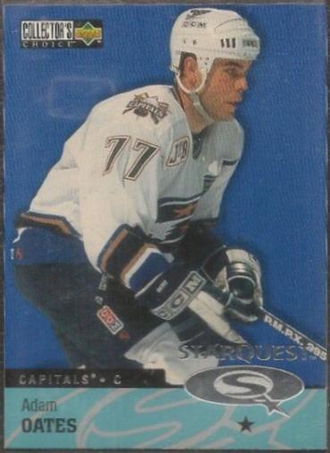 Adam Oates #SQ23 Hockey Cards 1997 Collector's Choice Starquest