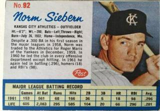 Norm Siebern