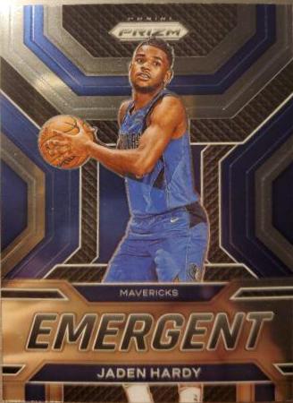 Jaden Hardy #11 Basketball Cards 2022 Panini Prizm Emergent