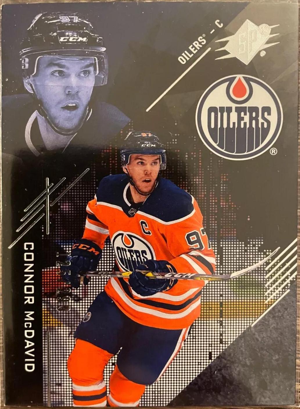 Connor McDavid #20 Hockey Cards 2017 SPx