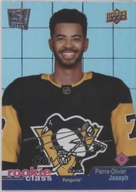 Pierre Olivier Joseph #RC-42 Hockey Cards 2020 Upper Deck Rookie Class Se