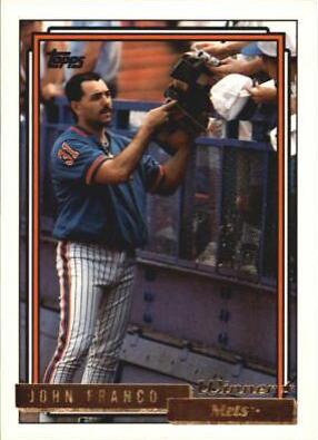 John Franco #690 Baseball Cards 1992 Topps Gold
