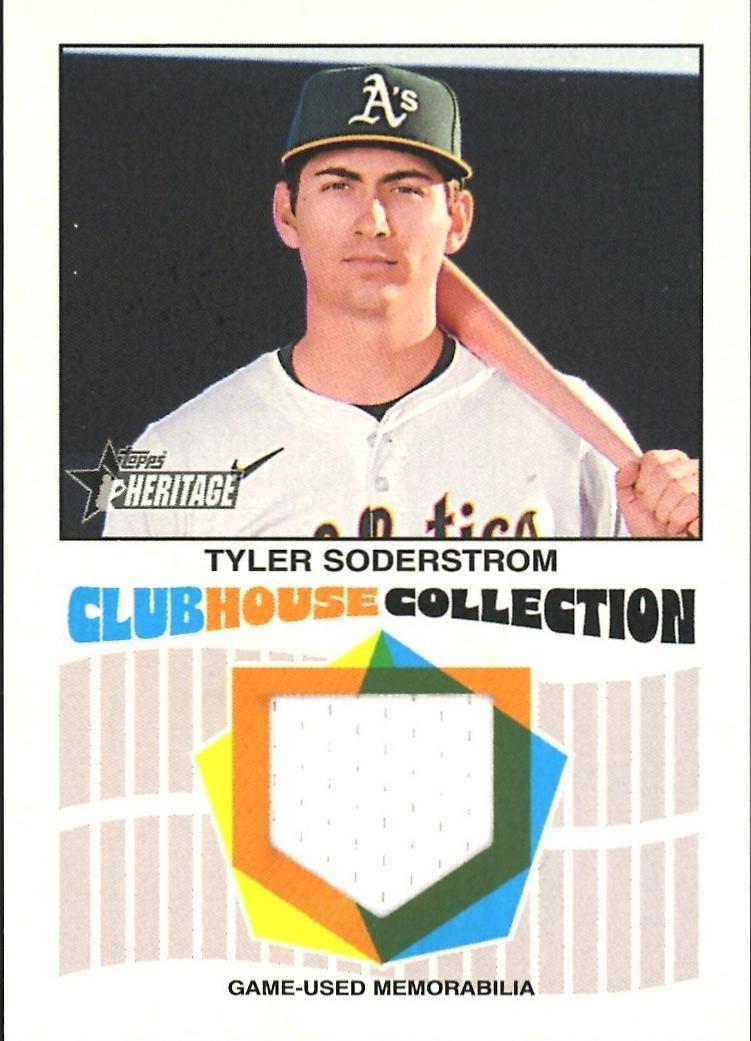 Tyler Soderstrom #CCR-TSO Prices | 2026 Topps Heritage Clubhouse