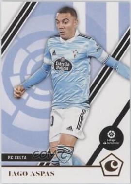 Iago Aspas #12 Soccer Cards 2020 Panini Chronicles La Liga