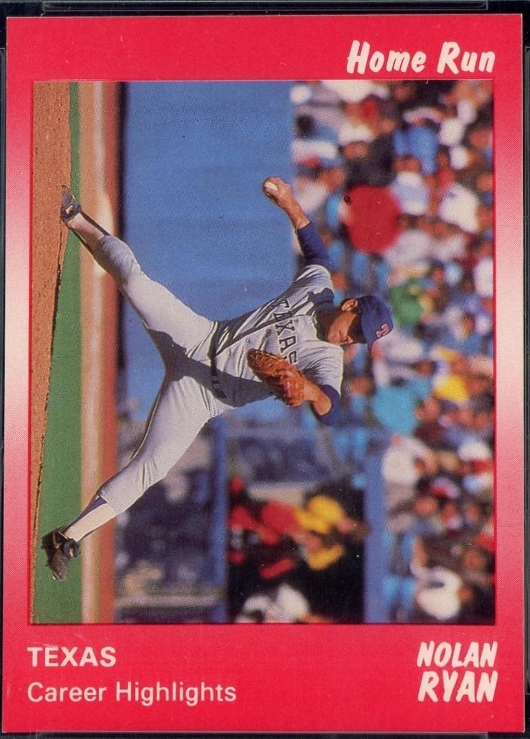 Nolan Ryan #63 1991 Star Home Run Series Baseball