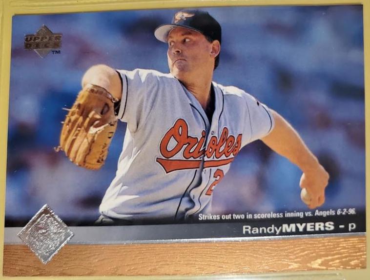 Randy Myers #18 Baseball Cards 1997 Upper Deck