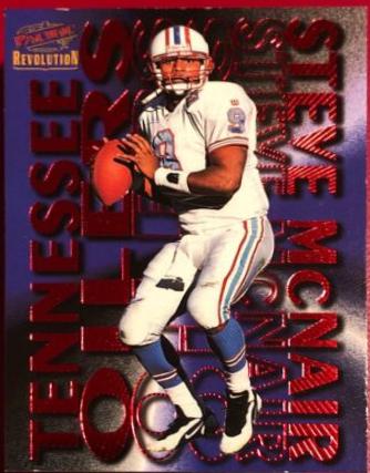 Steve McNair #36 Football Cards 1998 Pacific Revolution Showstoppers
