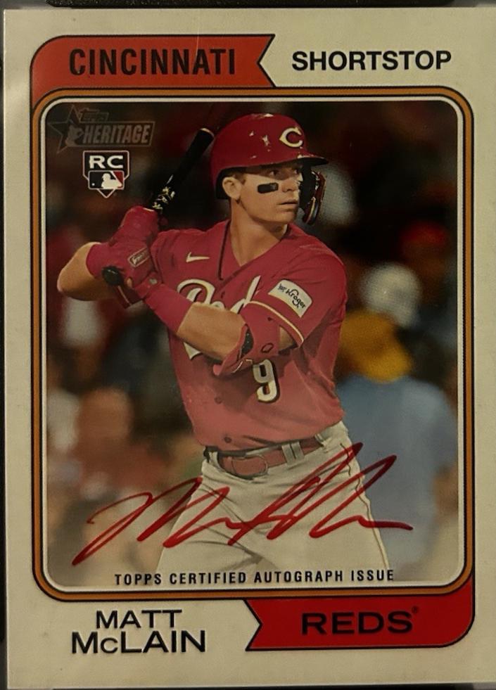Matt McLain [Special Edition Red Ink] #ROA-MMC