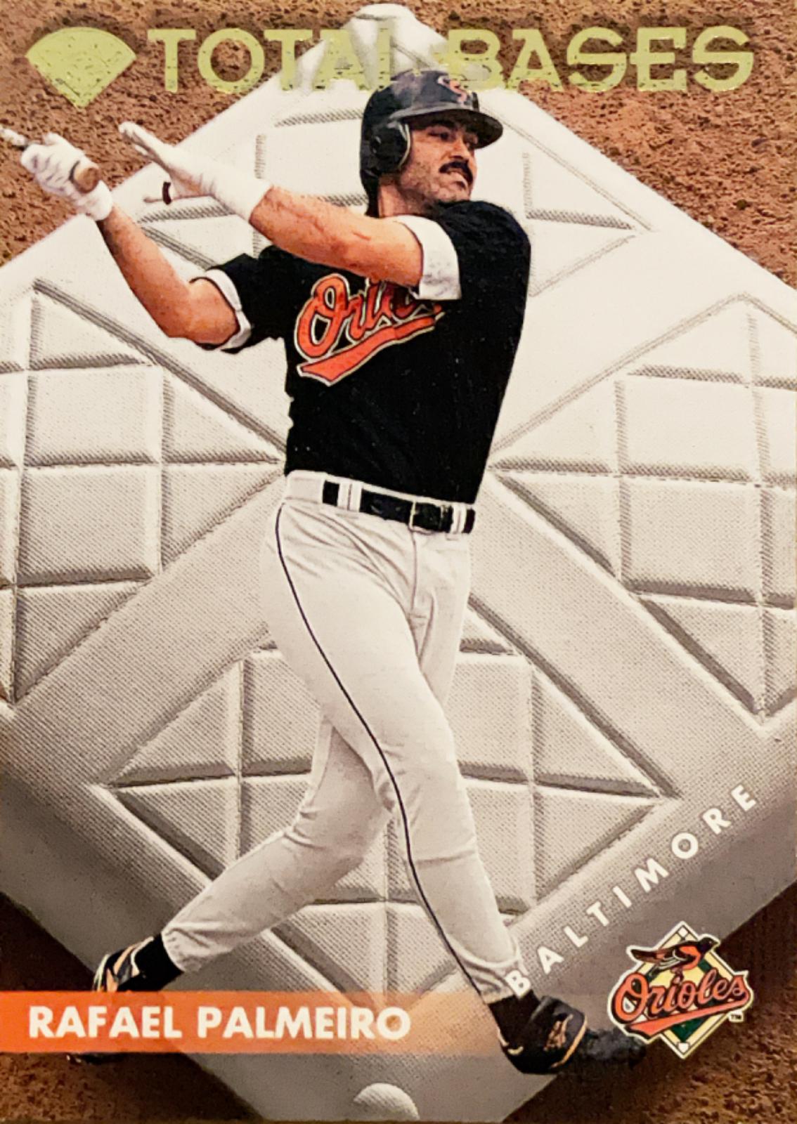 Rafael Palmeiro #3 Baseball Cards 1996 Leaf Total Bases