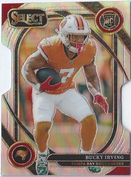 2024 Bucky Irving [Silver Prizm Die-Cut] #239