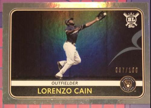 Lorenzo Cain [Rainbow Foil] #19