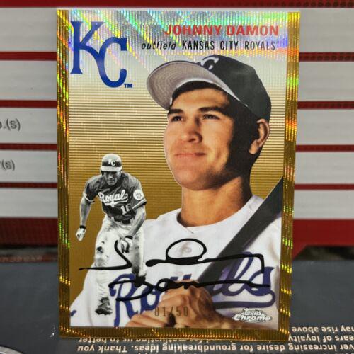 Johnny Damon [Cream Gold Refractor] #431