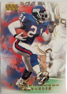 Tiki Barber #10 Football Cards 1998 Skybox Premium